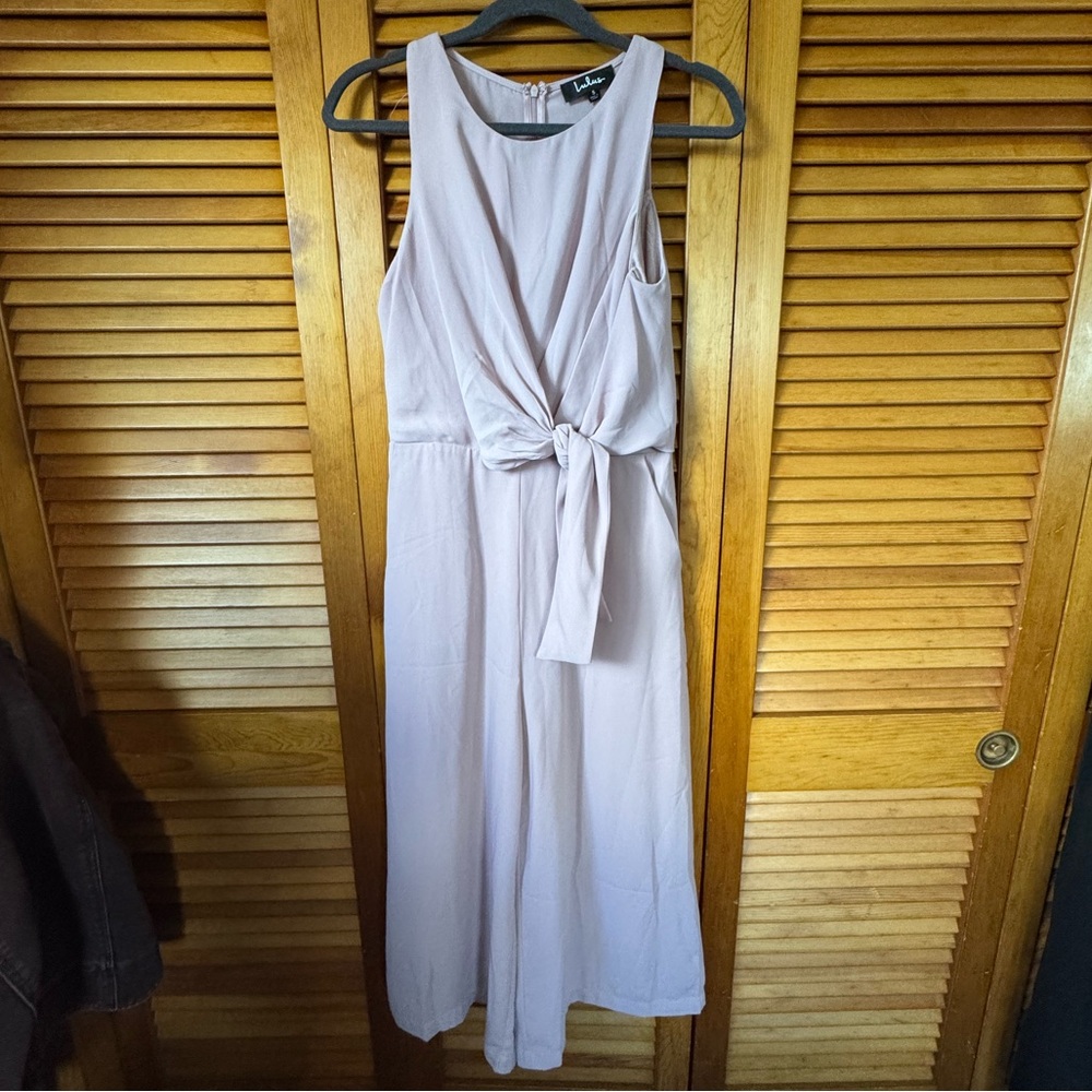 Elegant Lavender Sleeveless Jumpsuit
